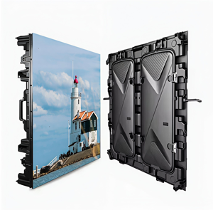 960x960mm Die‑Casting Aluminium Cabinet P6.67 Outdoor Waterproof LED Screen <b>Wall</b> Mounted Hanging Advertising <b>Display</b> - Product Image 3