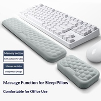 Repose-poignets ergonomique en mousse à mémoire de forme avec logo personnalisé, support pour clavier et souris, cadeau d'entreprise, vente en gros
