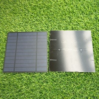 159x159mm petits panneaux solaires plaque photovoltaïque polycristalline Dc 5v Mini module de cellule solaire PV Pet carré 3.5w panneau solaire