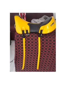 Grande selle de cheval en cuir, adaptée aux cavaliers adultes, offrant un confort et un contrôle maximum lors des longues balades. - Product Image 6