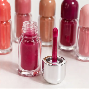 Gloss à lèvres naturel anti-adhésif en tube avec couvercle parapluie mignon, pour un look naturel, en gros, marque privée, OEM ODM - Product Image 6