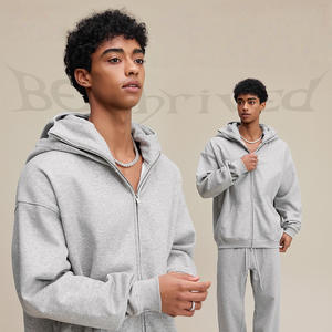 سترة شتوية خريفية مزدوجة الطبقات بغطاء للرأس، معطف رياضي عصري مقاوم للرياح مع قناع وسحاب، تصميم مضاد للإرهاب بنقش قلوب - Product Image 2