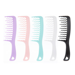 Peigne à dents larges pour l'application d'huile, grande taille, pour usage domestique, outil de coiffure - Product Image 5