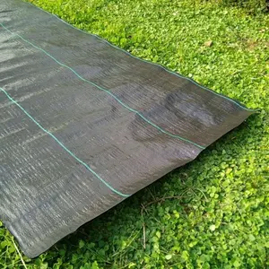 Bloco de ervas daninhas/tecido parada, rolo de tecido preto do pp tampa do solo da fazenda