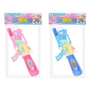 ปืนฉีดน้ำพลาสติกสำหรับเด็ก เล่นน้ำกลางแจ้งในฤดูร้อน ของเล่นปาร์ตี้ริมสระน้ำ พร้อมปั๊มลม - Product Image 6