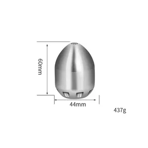 Ugello di pulizia ad alta pressione per la pulizia del tubo di scarico delle fognature ad alta pressione