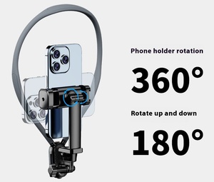 Điện thoại di động chủ xung quanh cổ tay miễn phí lười biếng linh hoạt cổ điện thoại di động đứng chủ Wearable smartphone núi Bracket đối với Gop - Product Image 2