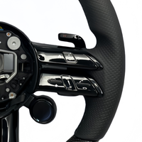 Volant sport en fibre de carbone personnalisable pour Mercedes 808 C63 E63 W213 C43 A45 G63 G500 S63 GLA45 GL-S63 AMG