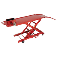 Table élévatrice hydraulique pour moto Merare de 800lb la plus vendue-Robuste de qualité industrielle, pour l'entretien