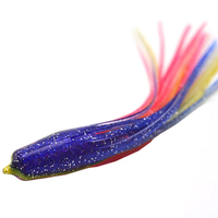 Jupe de remplacement de leurre de pêche à la traîne UV à tête ronde Kewote appât souple artificiel en plomb métal plastique PVC jupes de leurre de calmar