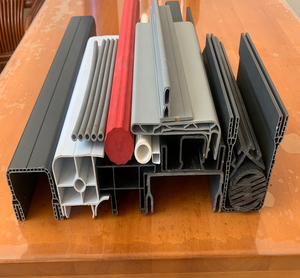 OEM UPVC a forma di U profilo in plastica PVC ABS UHMW PE strisce di asta in plastica per varie applicazioni di profili in plastica - Product Image 1