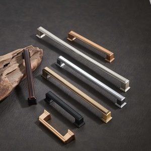 Gold Furniture Handle 5 Inch Cabinet Solid <strong>Bedroom</strong> Kitchen Cupboard <strong>Door</strong> Handles 2044 - Product Image 5