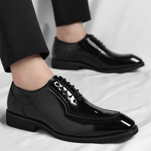 Zapatos de Vestir de Verano para Hombre, Talla Grande, de Cuero Genuino, Transpirables, con Punta Descubierta, Antideslizantes, Resistentes, con Suela de Goma - Product Image 3