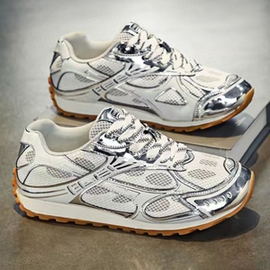 Zapatillas deportivas transpirables de malla de moda, zapatillas de tenis de alta calidad para hombre y mujer, zapatillas de estilo casual para caminar al aire libre. - Product Image 3