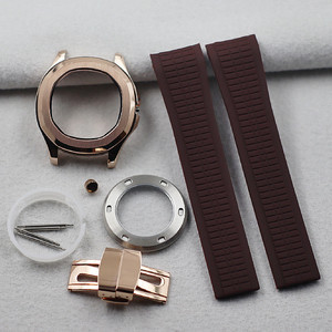 42Mm Cơ Khí Đồng Hồ Sửa Đổi <span class=keywords><strong>Mod</strong></span> <span class=keywords><strong>Kit</strong></span> 32Mm Quay Số Sapphire Kính Cao Su Ban Nhạc Vít Trong Đầu Trường Hợp Đồng Hồ Cho Nh35 Phong Trào - Product Image 3