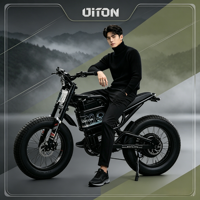 Vélo électrique DITON S-300, batterie centrale 60V 25AH, charge en 5-8h, frein hydraulique, 20 pouces, VTT électrique haute puissance pour adultes