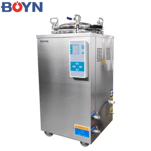 BNCLS-35/50/75/100/150LD cibo verticale pressione sterilizzatore a vapore cottura contro pressione attrezzature sterilizzatore - Product Image 1