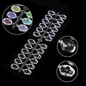 Palette de couleurs pour ongles en acrylique, présentoir d'échantillons, tableau de présentation pour faux ongles, motifs Chat, Ours, Nœud - Product Image 1