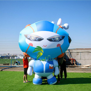 Modèle de personnage de <span class=keywords><strong>robot</strong></span> gonflable géant Mascottes gonflables Ballons publicitaires - Product Image 1