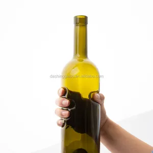 空のワインボトル750mlガラスワインボトル赤ワインボトルコルク付き
