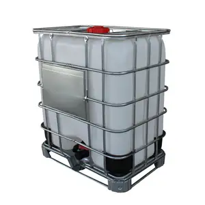 Réservoir D'eau en plastique 500 Litre Ibc Réservoir Hdpe Réservoir Intérieur Et Cadres En Acier Inoxydable