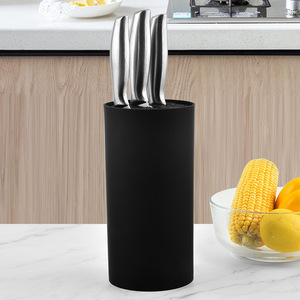 <b>Plastic</b> Knife Holder 10 Pcs Capacity Creative <b>Kitchen</b> Knife Rack For Home Use - Product Image 1