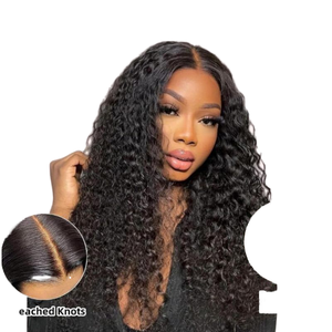 Curly Human Hair Lace Front Wigs for Women Water Wave 13x4 13x6 HD Deep Wave <strong>Frontal</strong> Wigs Long Length <strong>Styles</strong> - Product Image 6