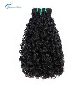 Guarantee Hair Popular Style Double Drawn Pissy One Curls Natural Color Good Quality Donor Hair Fumi Hair