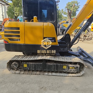 Excavatrice hydraulique Sany SY55U d'occasion, excavatrice sur chenilles de 5,5 tonnes, SY55, Sy35U, Sy60C, Sy75c, Sy95c, mini-excavatrice - Product Image 3