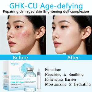 Ampolla Facial JOEM Repair Skin GHK-CU con Péptidos de Seda Antiedad, Reduce Líneas Finas, Ilumina y Calma, Suero con Péptidos de Cobre Azul - Product Image 5