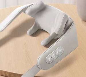 Modernisiertes elektrisches tiefengewebemassagegerät 3d Kniehalsmassagegerät Hände frei tragbar Nacken- und Schultermassagegerät zur Schmerzlinderung - Product Image 1