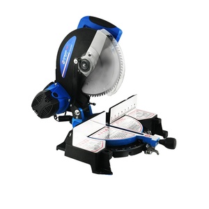 Sierra ingletadora de aluminio y <span class=keywords><strong>madera</strong></span> DAMAI de 10 pulgadas (255 mm) con ángulo de 45 grados, máquina de corte multifunción, bolsa para polvo, llave manual, venta al por mayor - Product Image 2