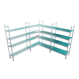 Étagères industrielles réglables en aluminium robustes, unités de rangement pour <span class=keywords><strong>garage</strong></span> commercial et étagères de stockage - Product Image 2