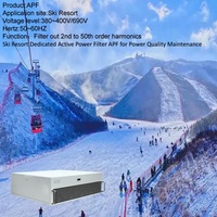Filtre de puissance actif de type armoire APF, Mitigateur harmonique anti-résonance AHF IGBT, Optimiseur de facteur de puissance pour centre de données