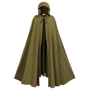 Capa con Capucha de Caballero Medieval Retro, Inspirada en Películas, Disfraz para Cosplay de Halloween y Juego de Roles - Product Image 1