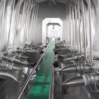 Chaîne de production automatique LWT haute efficacité pour poissons en conserve (Hareng, Thon, Truite et Crabe) avec composants essentiels : pompe et engrenages