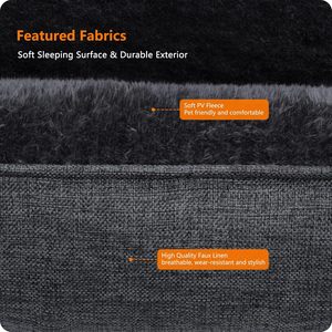 Sang Trọng Con Chó Sofa Giường Tùy Chỉnh Chew Bằng Chứng Lớn Không Thấm Nước Thêm Lớn Sang Trọng Chỉnh Hình Pet Dog Sofa Giường Cho Con Chó Lớn - Product Image 3