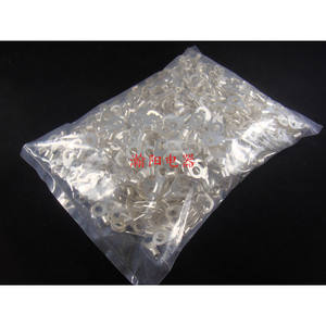 Terminaux annulaires Han Yi OT4-6 en cuivre pur, épaisseur 1,0 mm, pour l'électronique et l'ingénierie électrique, emballage en sac plastique - Product Image 1