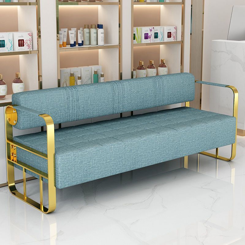 Bleu ciel (poignée dorée)