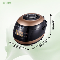 2024 plus récent Pot de perle automatique Commercial professionnel grande capacité 5L thé à bulles antiadhésif perle marmite bouillante Machine