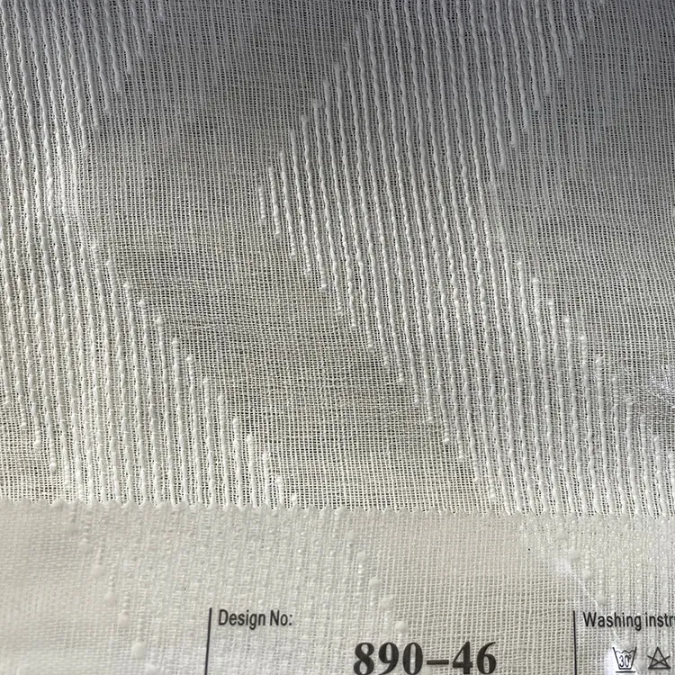Offre Spéciale 280 CM BONNE Qualité Pas Cher Maison De Mode Textile Blanc Voilage Rideau Tissu