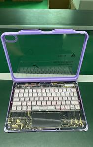 เคสเรืองแสงสำหรับ <span class=keywords><strong>iPad</strong></span> 2025 รุ่น<span class=keywords><strong>ใหม่</strong></span><span class=keywords><strong>ล่าสุด</strong></span> เคสคีย์บอร์ดน่ารักพร้อมแทร็คแพดแบบมัลติทัช ใช้งานร่วมกับ <span class=keywords><strong>iPad</strong></span> 10.9 นิ้ว รุ่นที่ 10 A16 2025 - Product Image 2