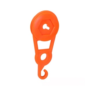 Orange Plastic Pulley Rope Clip Hook for Camping Tent <b>Rain</b> <b>Shelter</b> Sunshade Fixing - Product Image 1