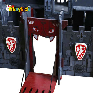 Blocs éducatifs personalisé, en bois, pour enfants, avec roulettes, pour garçons, W06A484 - Product Image 3