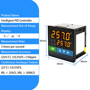 במבצע בקר מכשיר תצוגה דיגיטלי תעשייתי 4-20mA מערכת בקרת תהליכים מכשיר חישת מפלס משאבה למדידת מפלס - Product Image 2