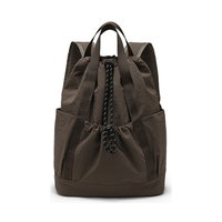 Sac à dos imperméable à cordon pour femmes et hommes sac à dos de gymnastique sac de badminton pour étudiants sac de sport à cordes