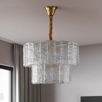 Lampadario a Rami in Rame con Finitura Oro LED per Sala da Pranzo, Camera da Letto, Soggiorno, Illuminazione Moderna di Alta Gamma in Stile Francese