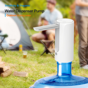 Bomba <span class=keywords><strong>de</strong></span> botella eléctrica con batería incorporada Mini <span class=keywords><strong>dispensador</strong></span> <span class=keywords><strong>de</strong></span> <span class=keywords><strong>agua</strong></span> automático inalámbrico - Product Image 5
