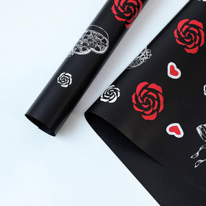 Maman fête des mères coréen Designer Bouquet fleur emballage papier rouleau en plastique étanche fleuriste fournitures Floral cadeau pour paquet - Product Image 5