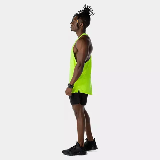 Latest fitness custom stringers tank tops muscle, tank top men plain screen printed gym vest for mens